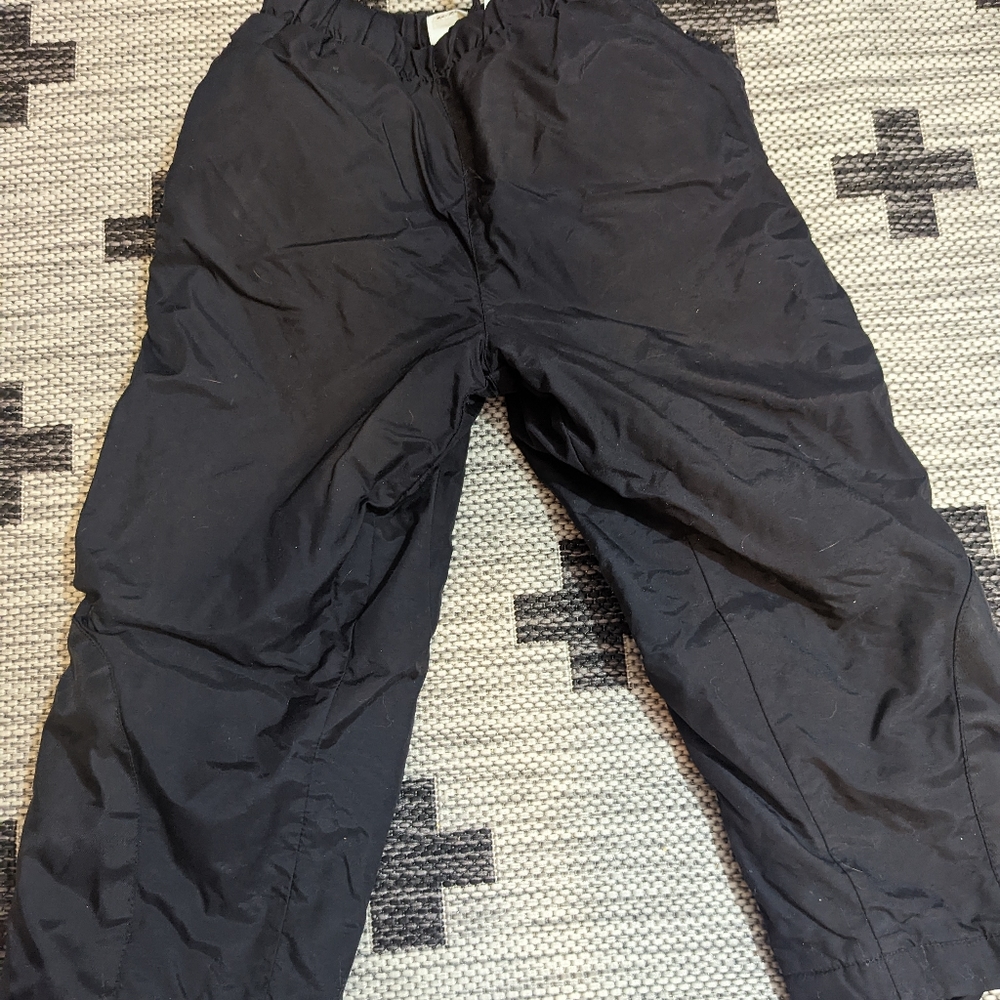 Boys Black Ski Pants